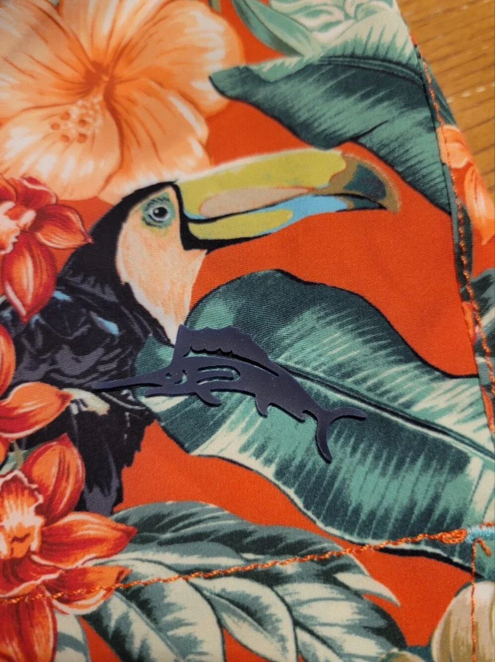 NWT Tommy Bahama Naples Toucan Paradise 6